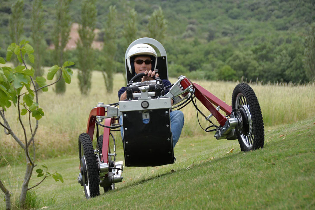 Swincar E-Spider: Elektro-Quad mit Spezial-Aufhängung