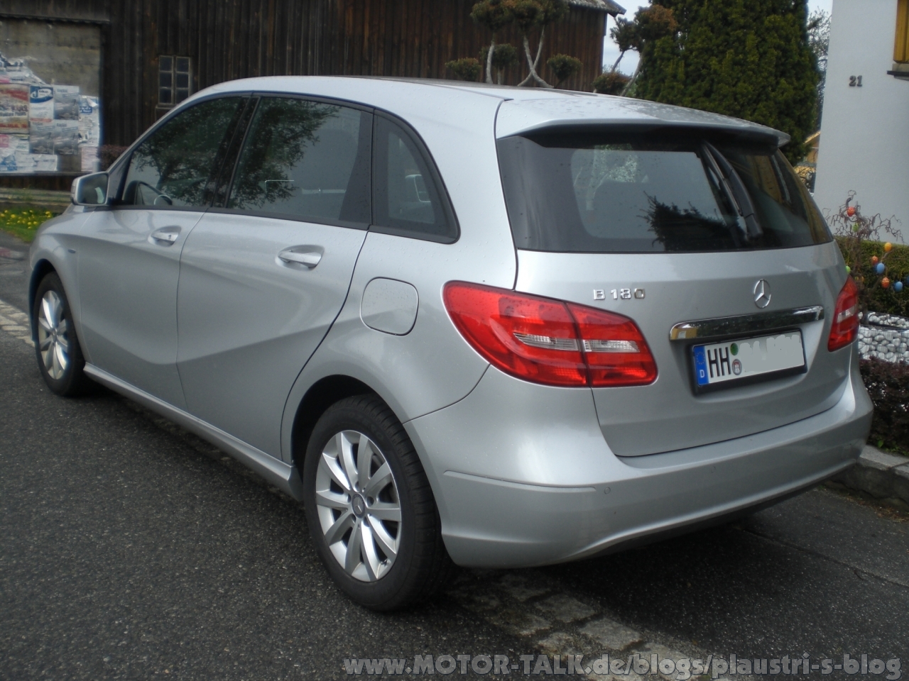 Fahrbericht - Mercedes B180 : Plaustri´s Blog