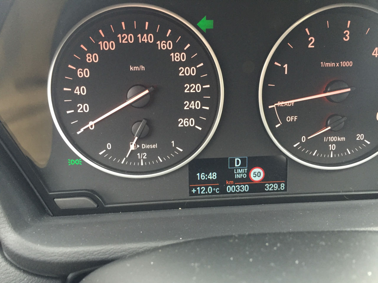 BMW 5 Series: Speed limit BMW 5 Series: Speed limit