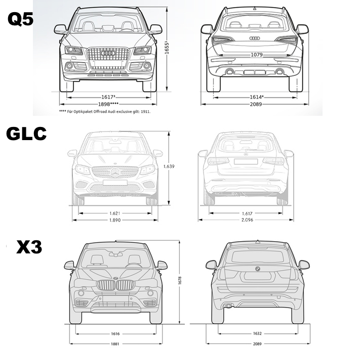 abmessungen glc x3 q5 front back 3862403100240291533 2656370763359889268