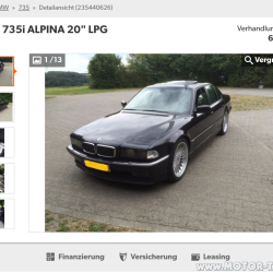 735i E38 Mit Lpg Kaufen Auf Was Muss Ich Achten
