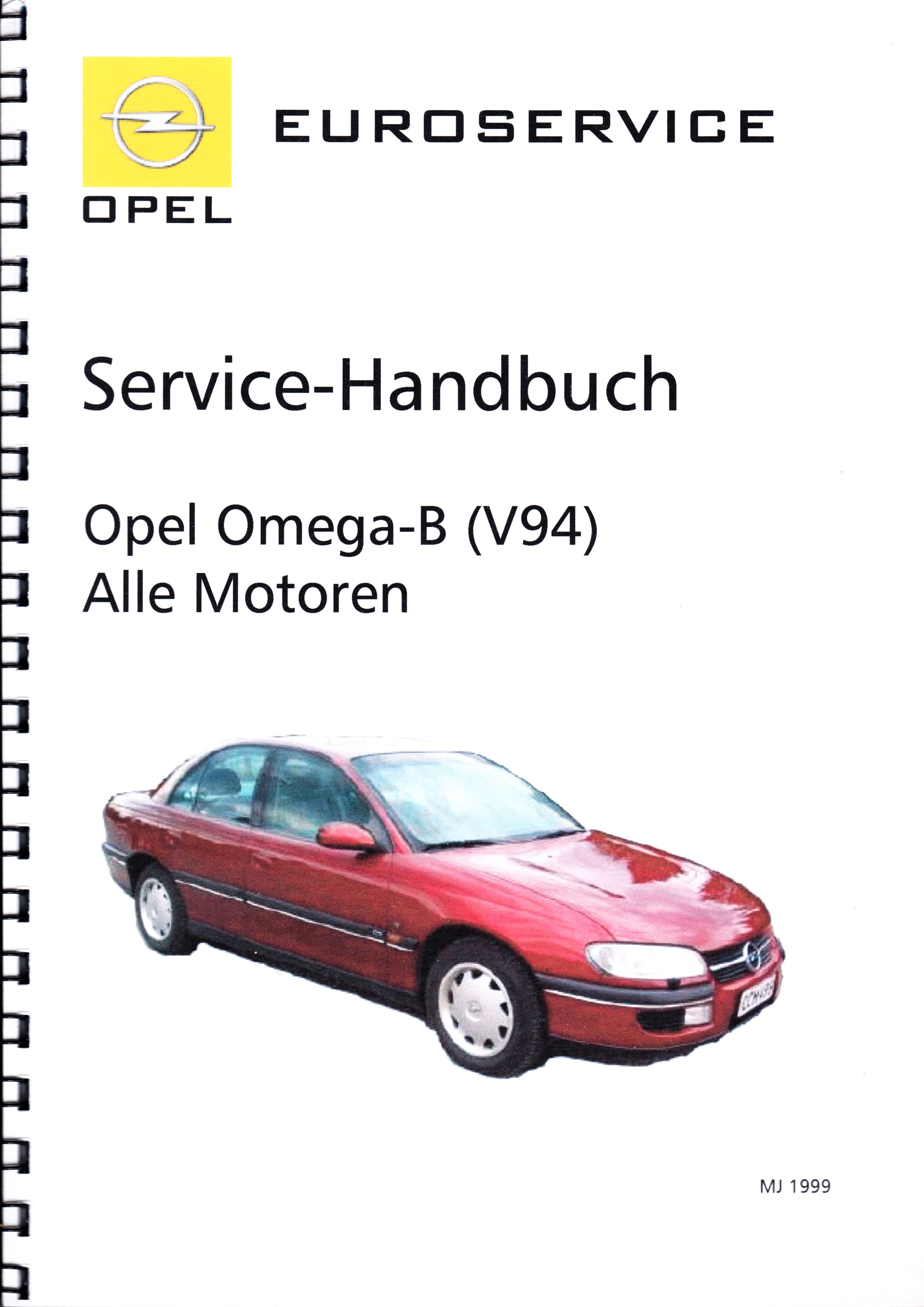 Biete Ein Neuwertiges Service-Handbuch „OPEL EUROSERVICE“ Für Den Opel ...