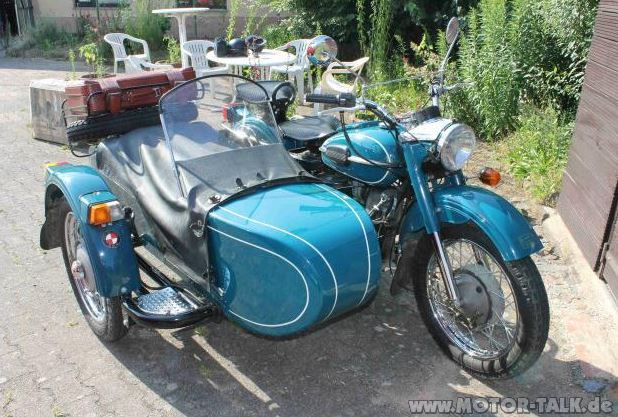 Ural 650 Klassik Motorrad-Gespann : Biete