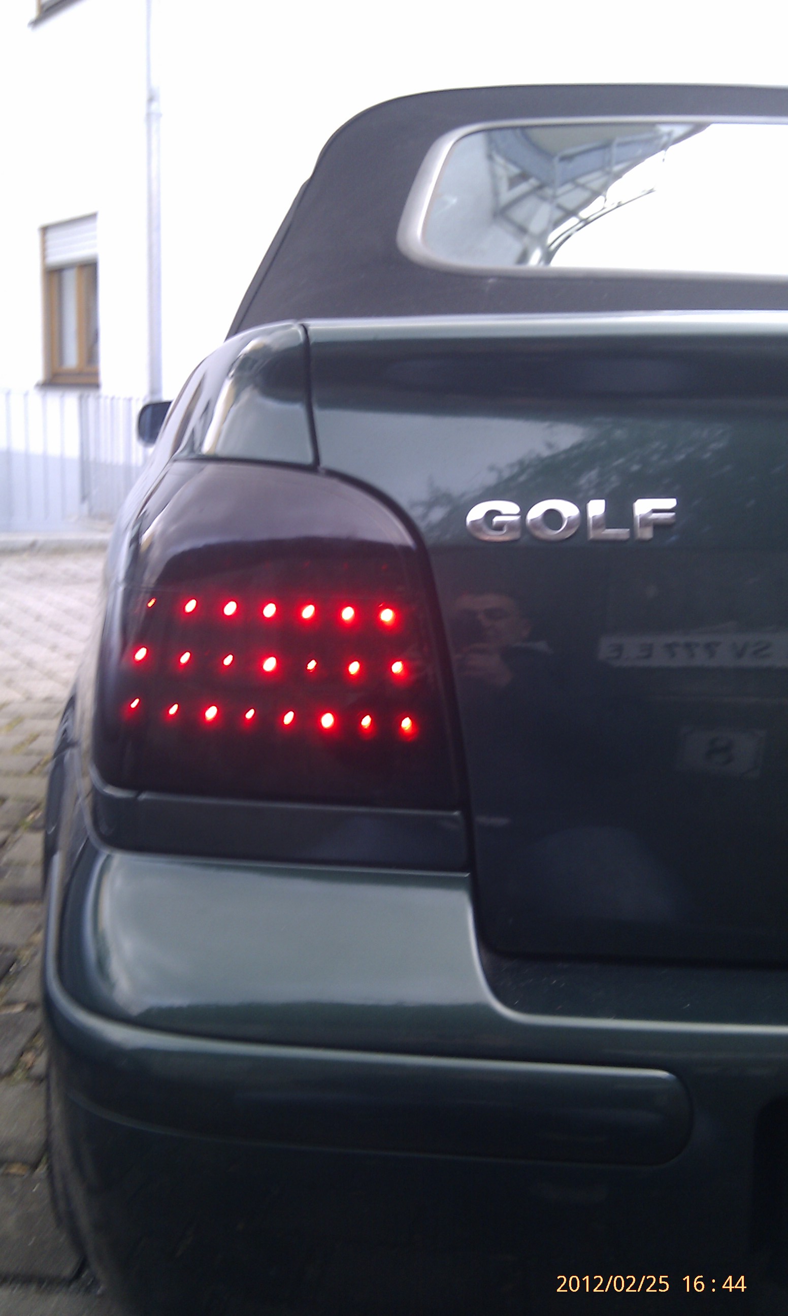 Golf 3 - Cabrio - LED Rückleuchten Schwarz : Biete