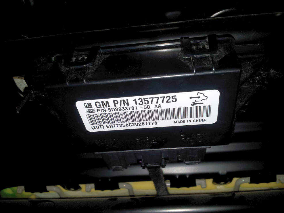 Sitzheizung Defekte Sitzheizung Opel Astra J & Cascada 208311859