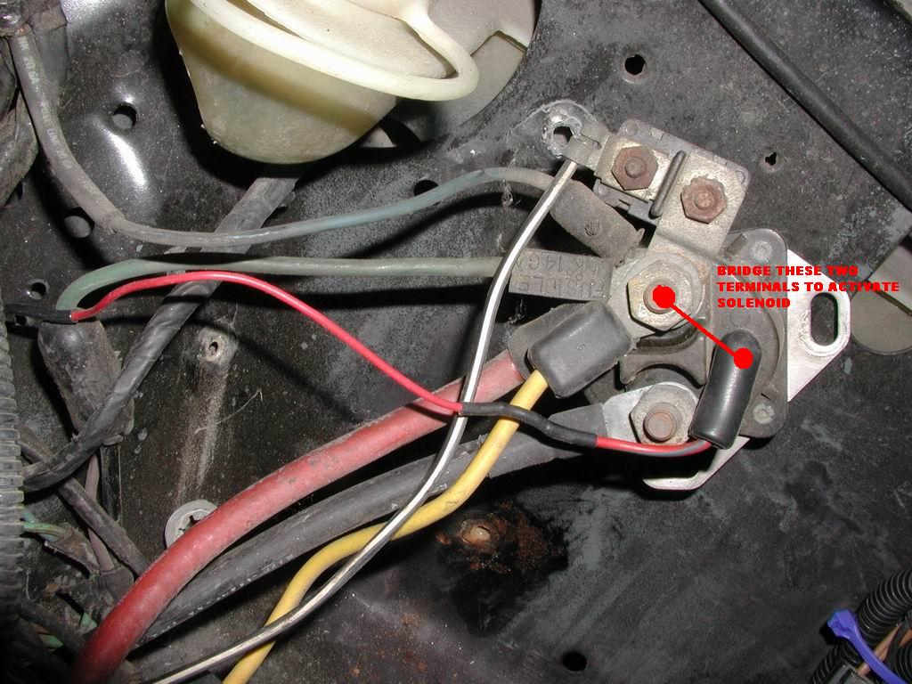 1990 Ford F150 Starter Solenoid Wiring Diagram