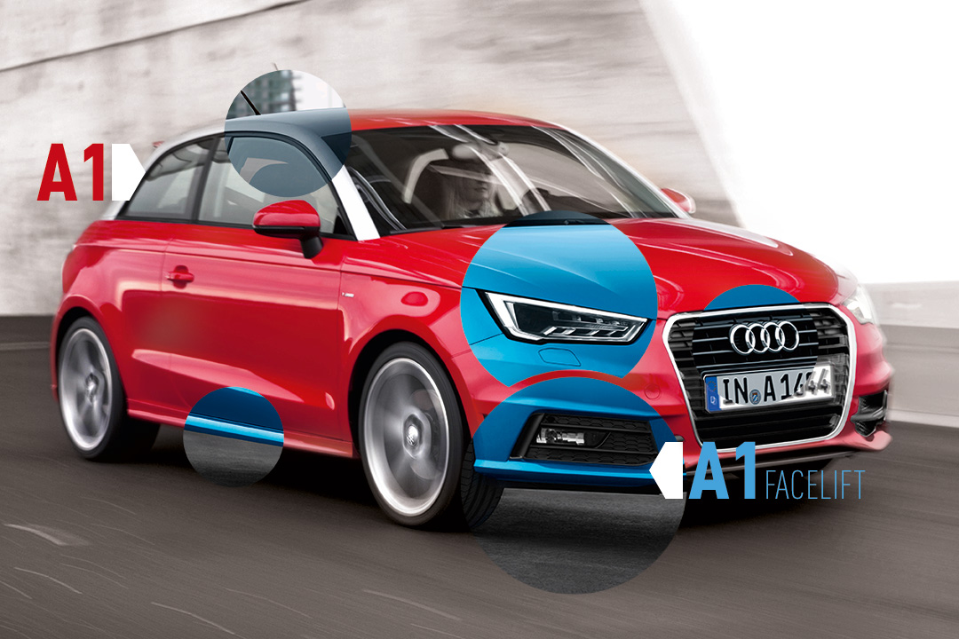 Audi A1 und A1 Sportback Facelift Erste Details Audi A1 8X