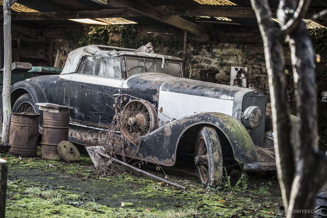 Baillon-Sammlung: 60 Auto-Klassiker in Frankreich entdeckt