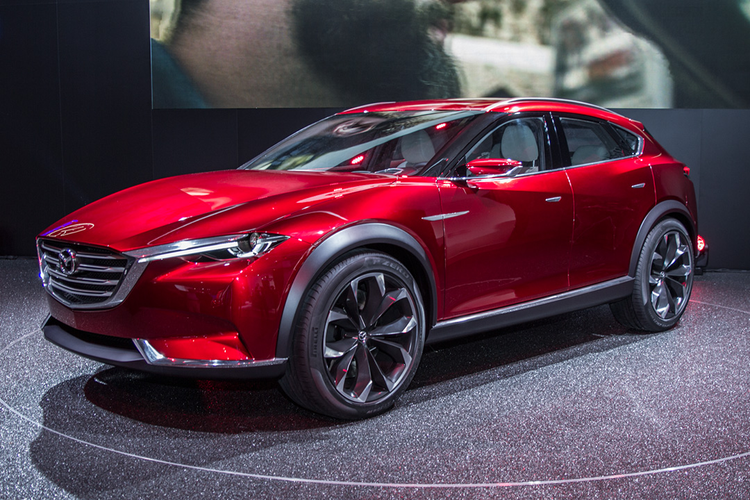 Mazda zeigt SUV-Konzept Koeru auf der IAA 2015