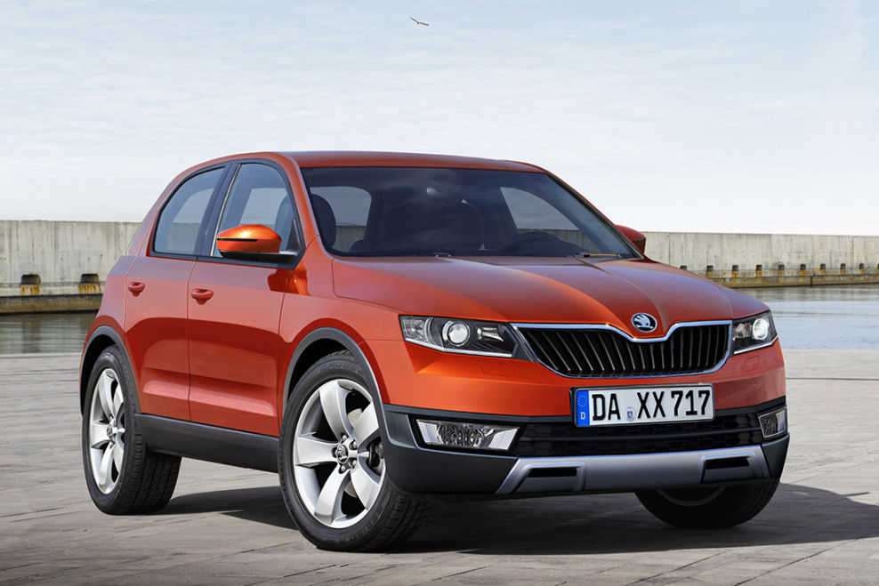 So stellt sich unser Designer den Skoda Polar vor, der ...