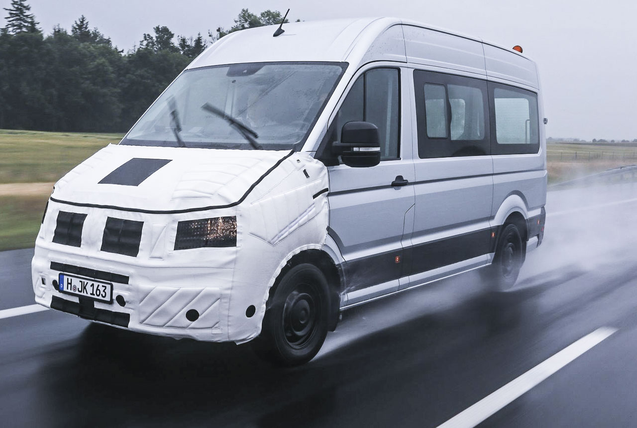 VW Crafter: Erste Fahrt im Vorserien-Transporter VW Crafter: Erste Fahrt im Vorserien-Transporter