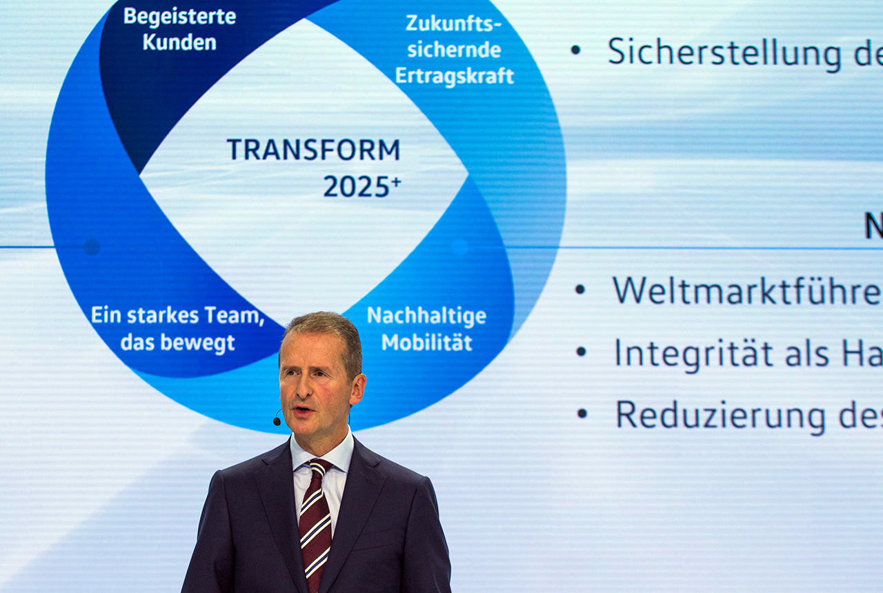 Volkswagen „Transform 2025+“ VWStrategie