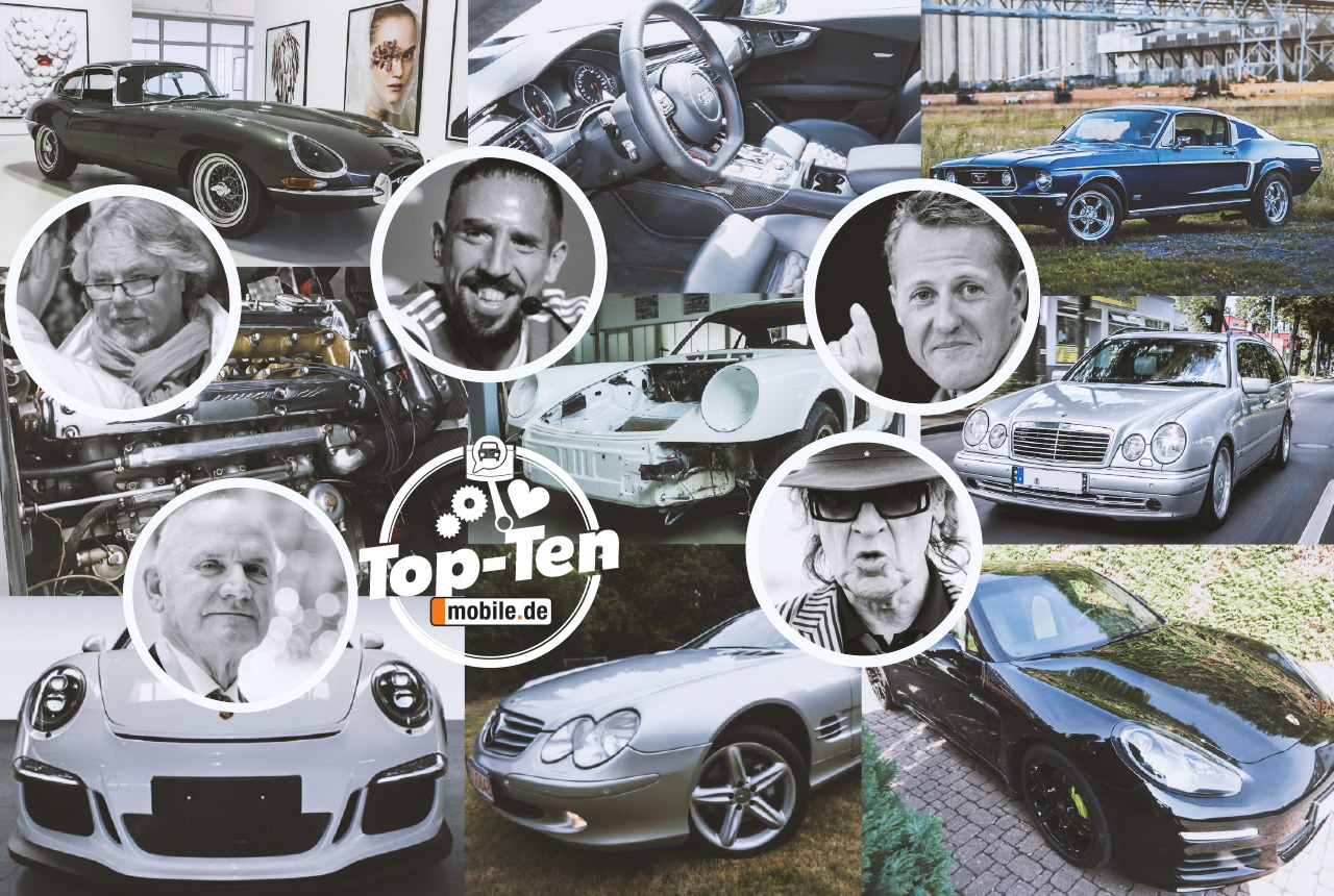 Top Ten Die Besten Promi Autos Auf Mobilede Motorkultur