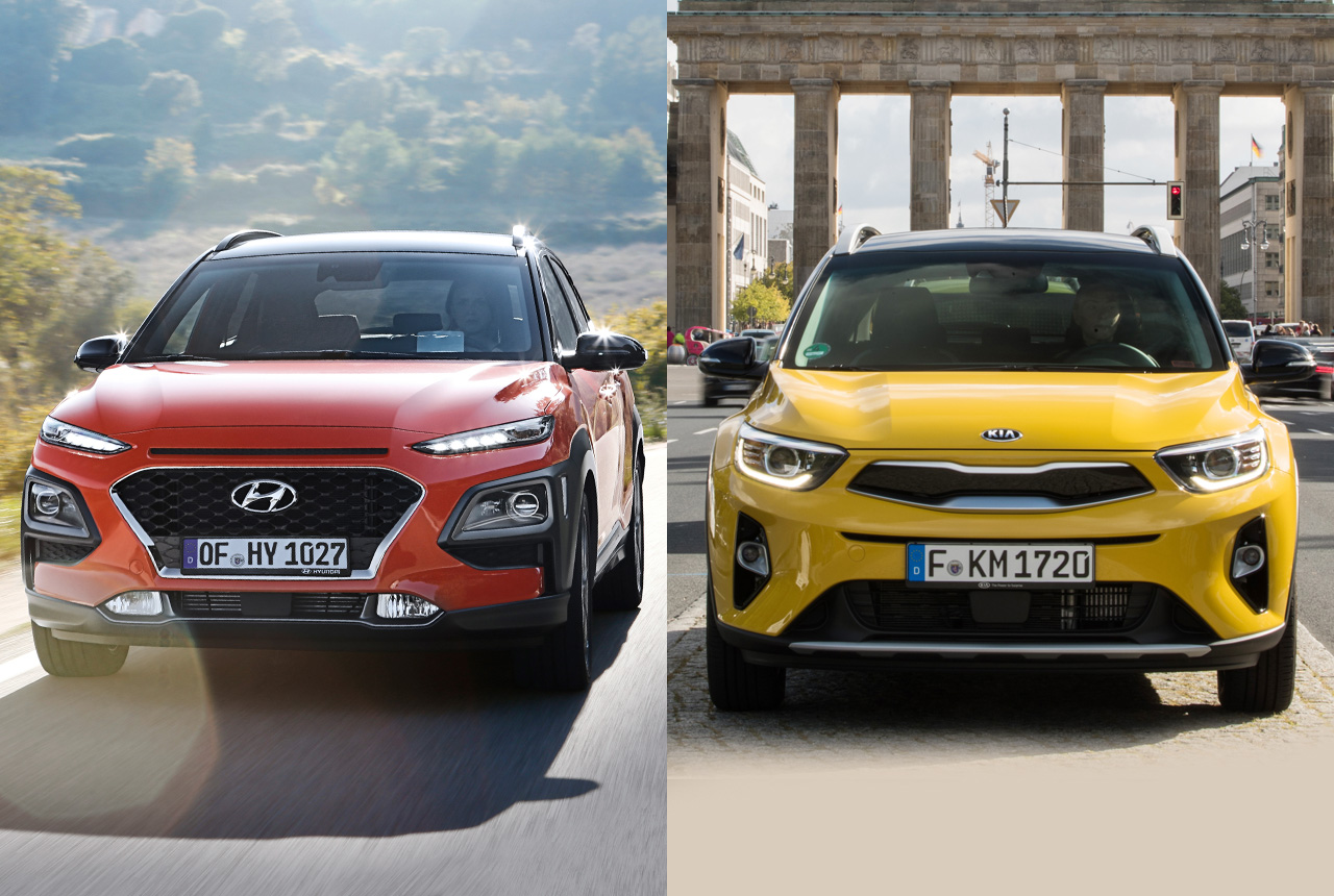 Hyundai Kona, Kia Stonic SUV (2018) Preisvergleich