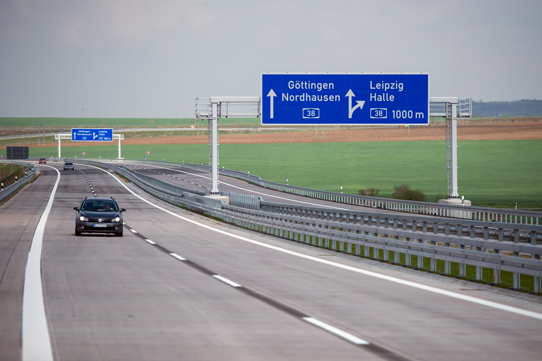 MilliardenProjekt Autobahn 71 ist fertiggestellt