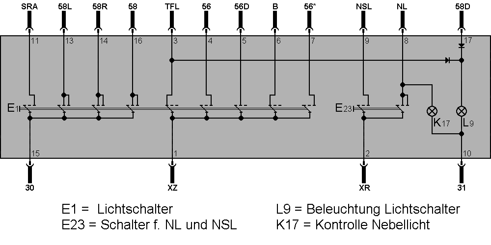 Schaltplan-lichtschalter-mit-nl-1c0941531a20h-tech : Licht ...
