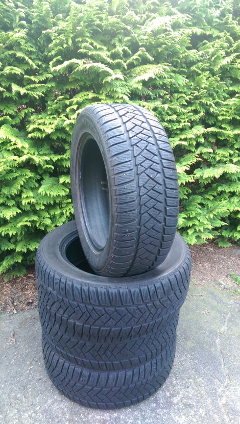 4x Winterreifen Dunlop 235 55 R17 99H wie neu! z.B. Audi VW : Biete