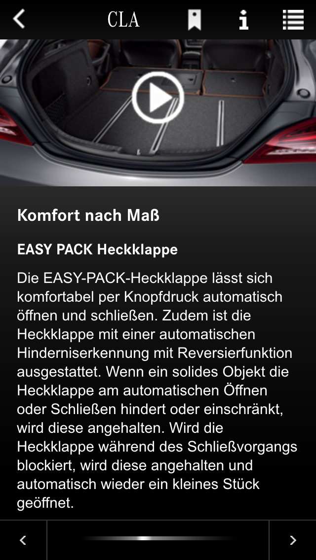 Easy pack мерседес