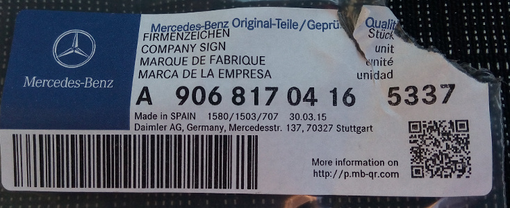 sigle mercedes capot Emblem2-22443232032771405