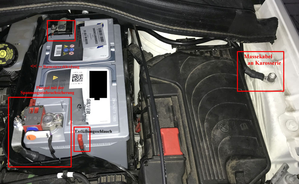 Neue-w246-batterie : Starterbatterie : Mercedes B-Klasse W246 & W242 ...