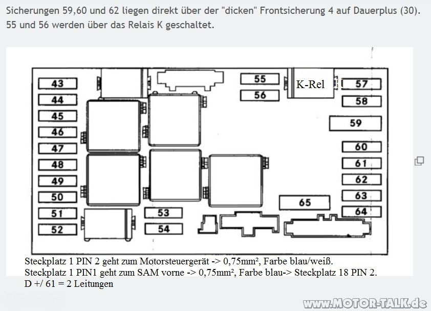 Krelaislageplan Anlasser defekt? Mercedes CKlasse