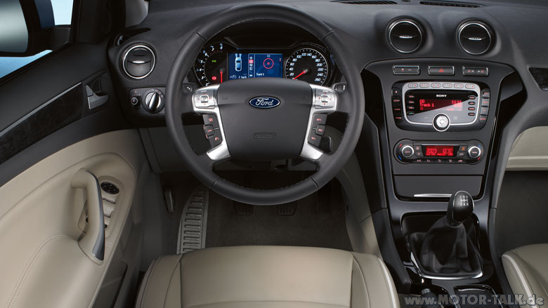 Ford medium light stone leather interior #7
