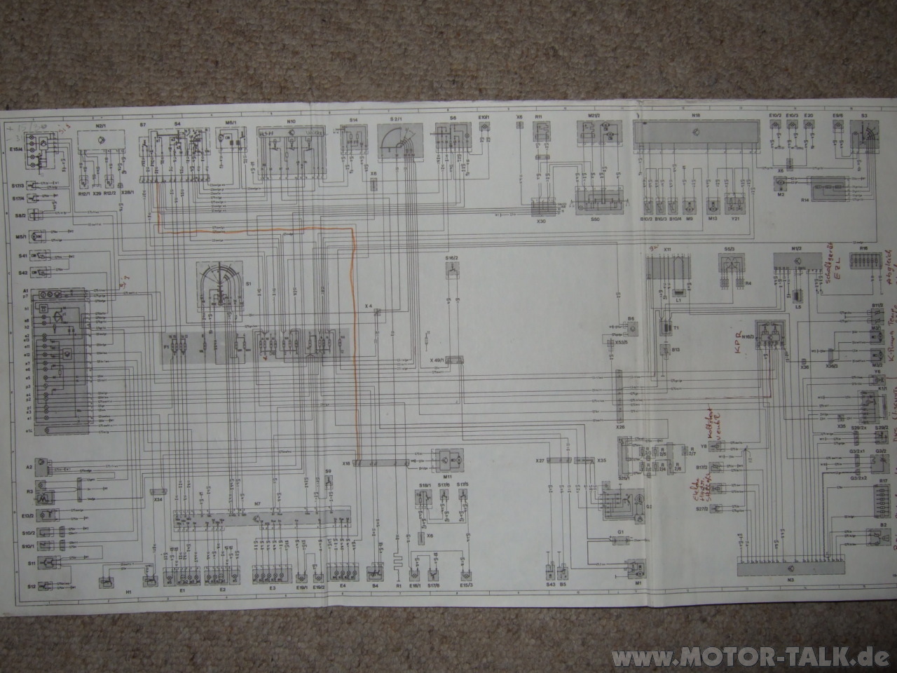 Schaltplan-komplettt-260-300e-08 : Suche schaltplan vom ...