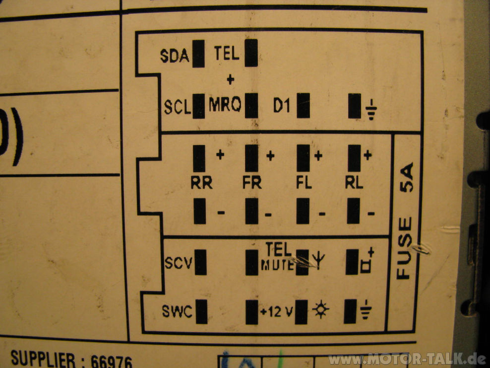 Img0653 Radiostecker Pinbelegung Opel Astra F