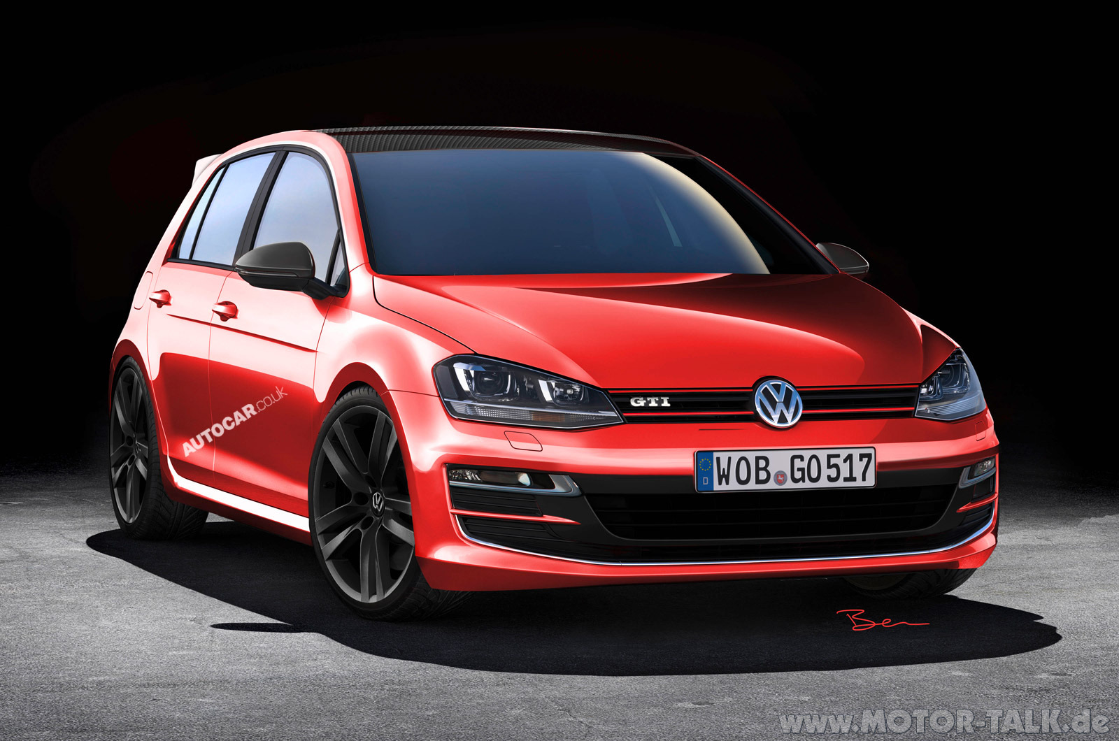 Golf 7 gti обои