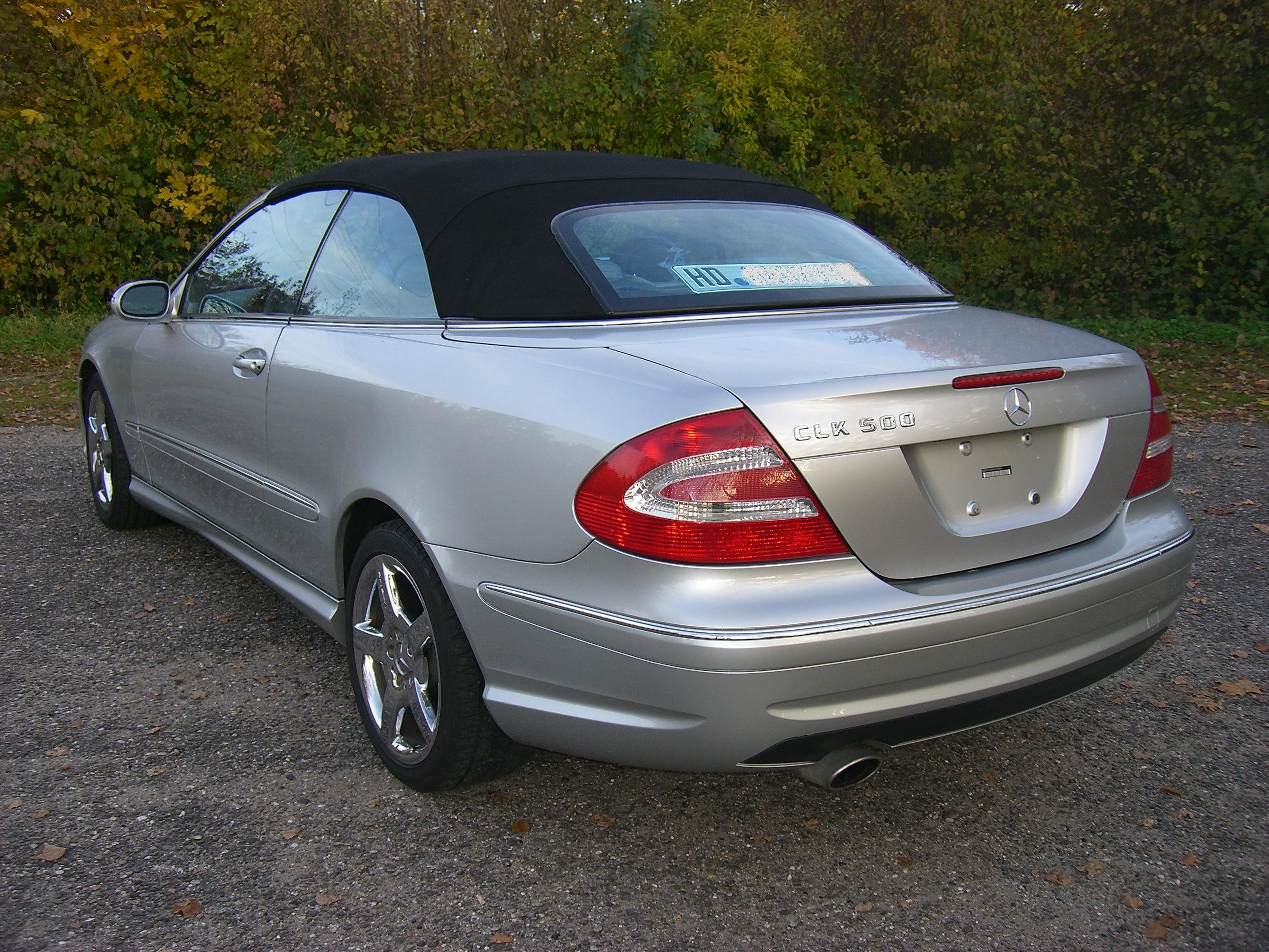 Мерседес бенц clk 500