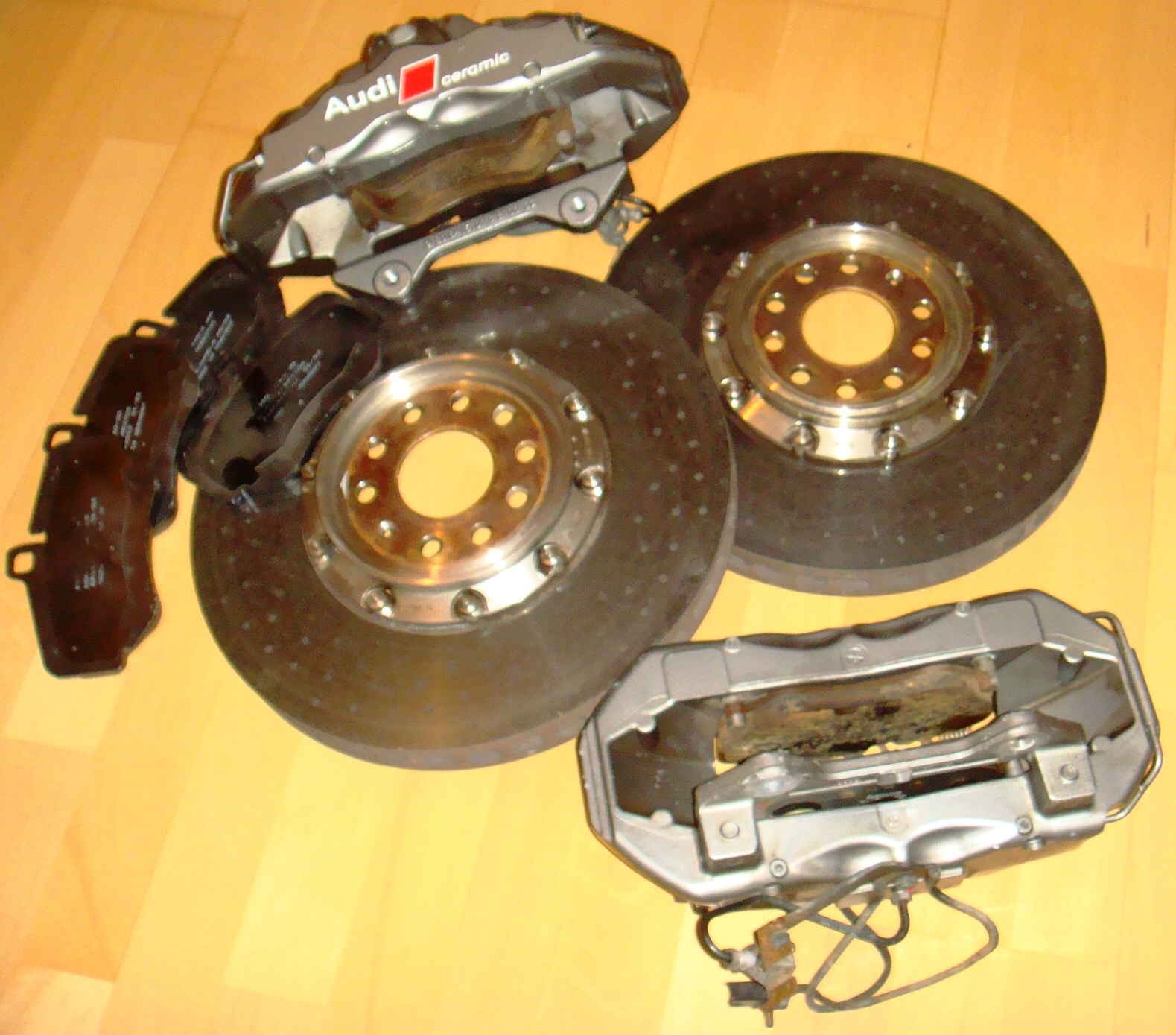 Audi ceramic brakes