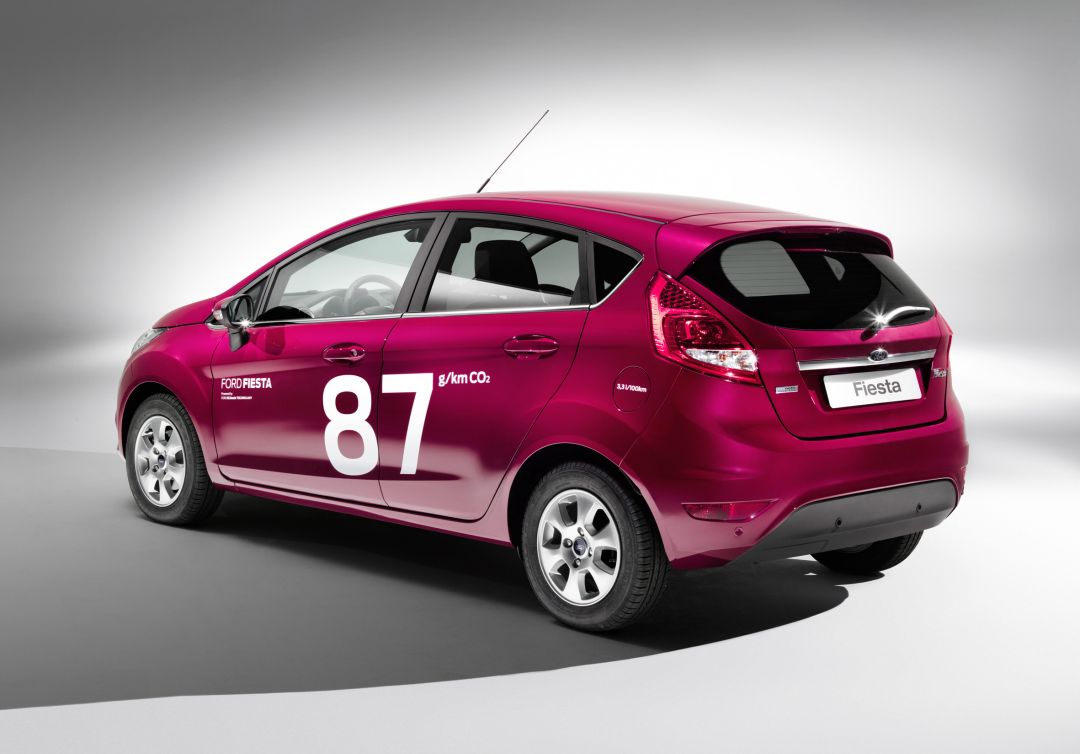 Ford fiesta econetic co2 #8