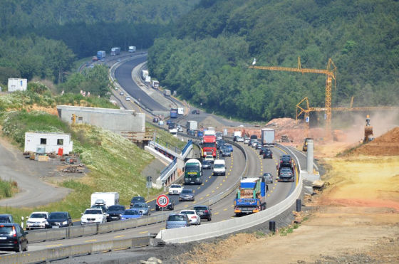 Deutsche Autobahnen wachsen 2015 um 50 Kilometer