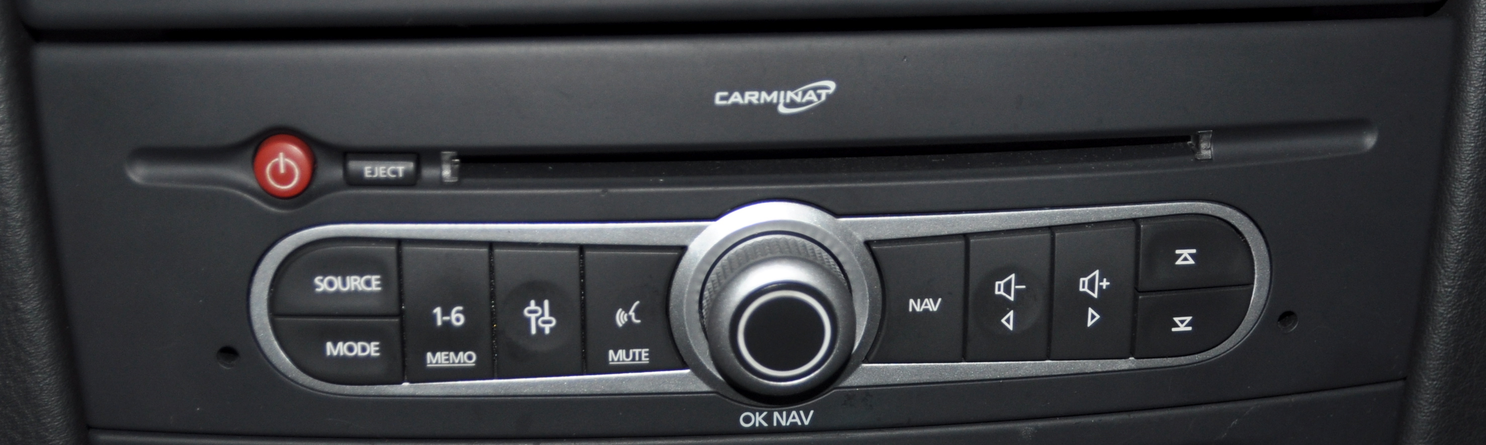 Renault carminat navigation