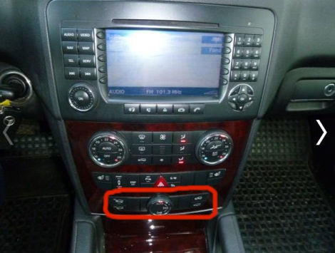 W164 - Was sind das für Schalter? : Mercedes ML & GL W164