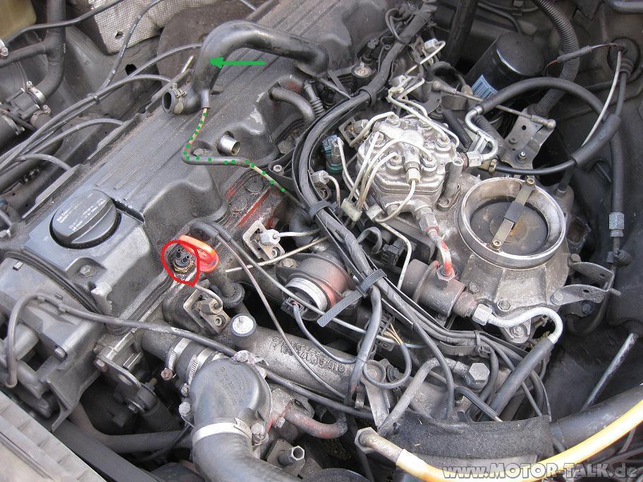 Motorraum startet nicht richtig mercedes e klasse w124 204313137