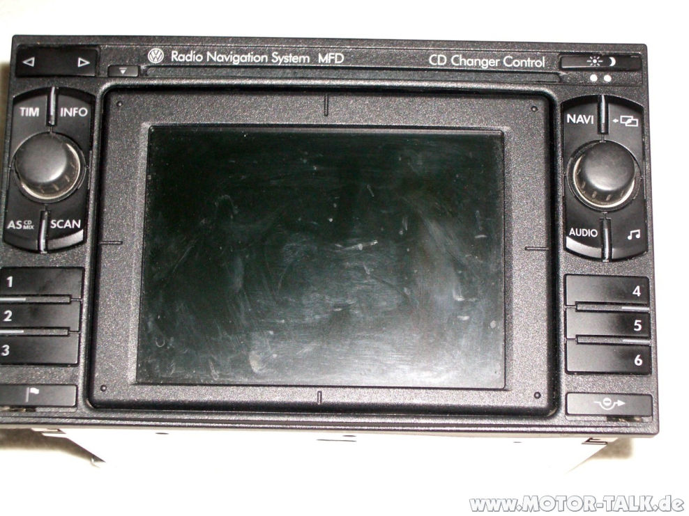 Navivorne Blaupunkt / VW Radio Navigation System MFD