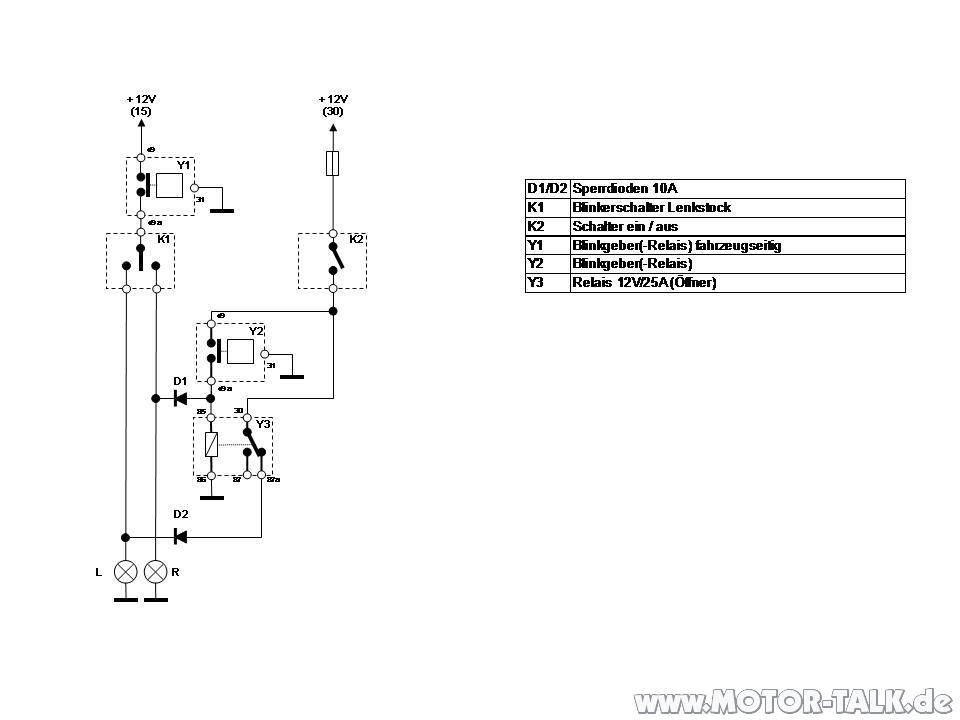 Blink-blink : Blinker Relais Umbau : VW Passat B3 & B4 ...