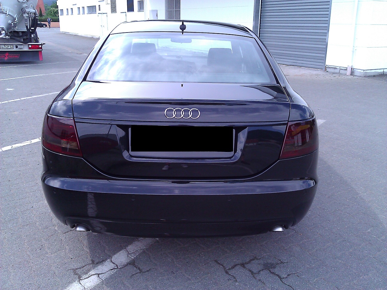 Audi A6 4F LED Rückleuchten Schwarz Original : Biete