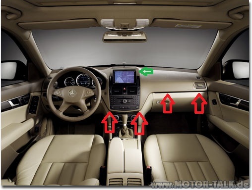 C-Klasse Interieur : W204 Mercedes Benz C-Class Facelift 2010 ... C-Klasse Interieur : W204 Mercedes Benz C-Class Facelift 2010 ...