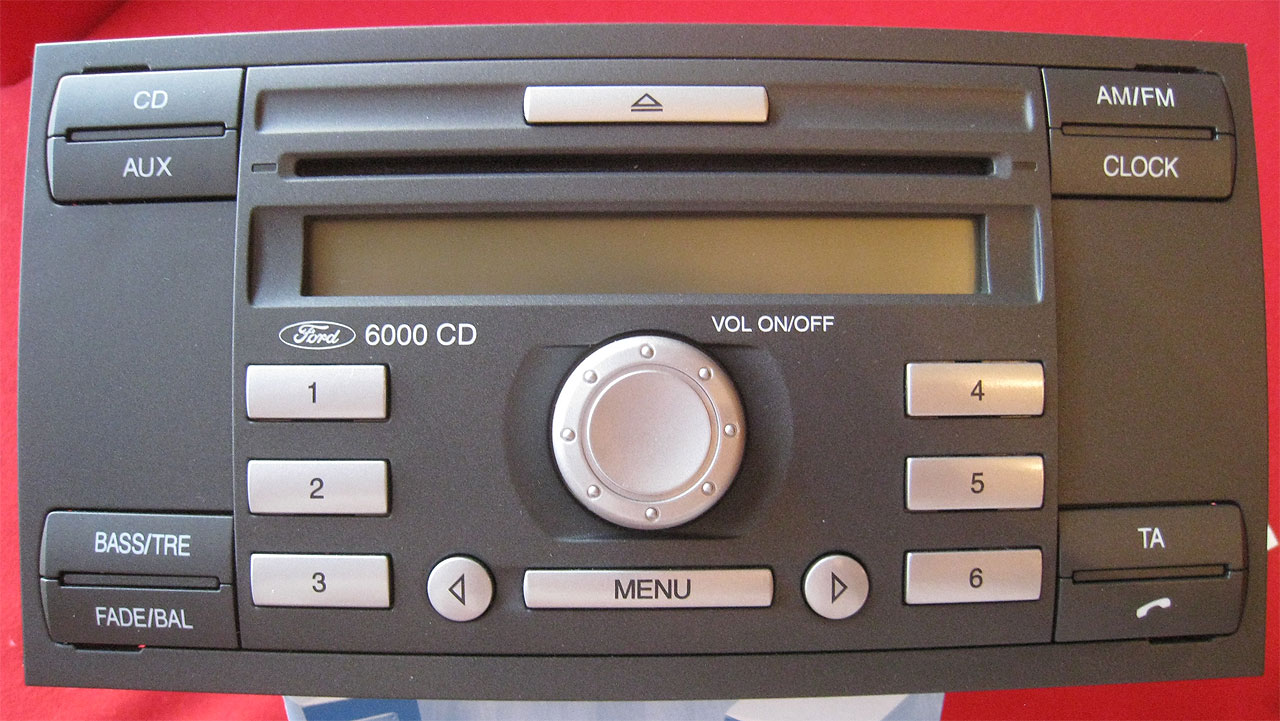 Ford transit stereo keycode #10