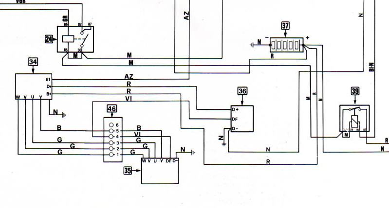 Schaltplan : V35 - Wie wird ein Amperemeter angeschlossen ...