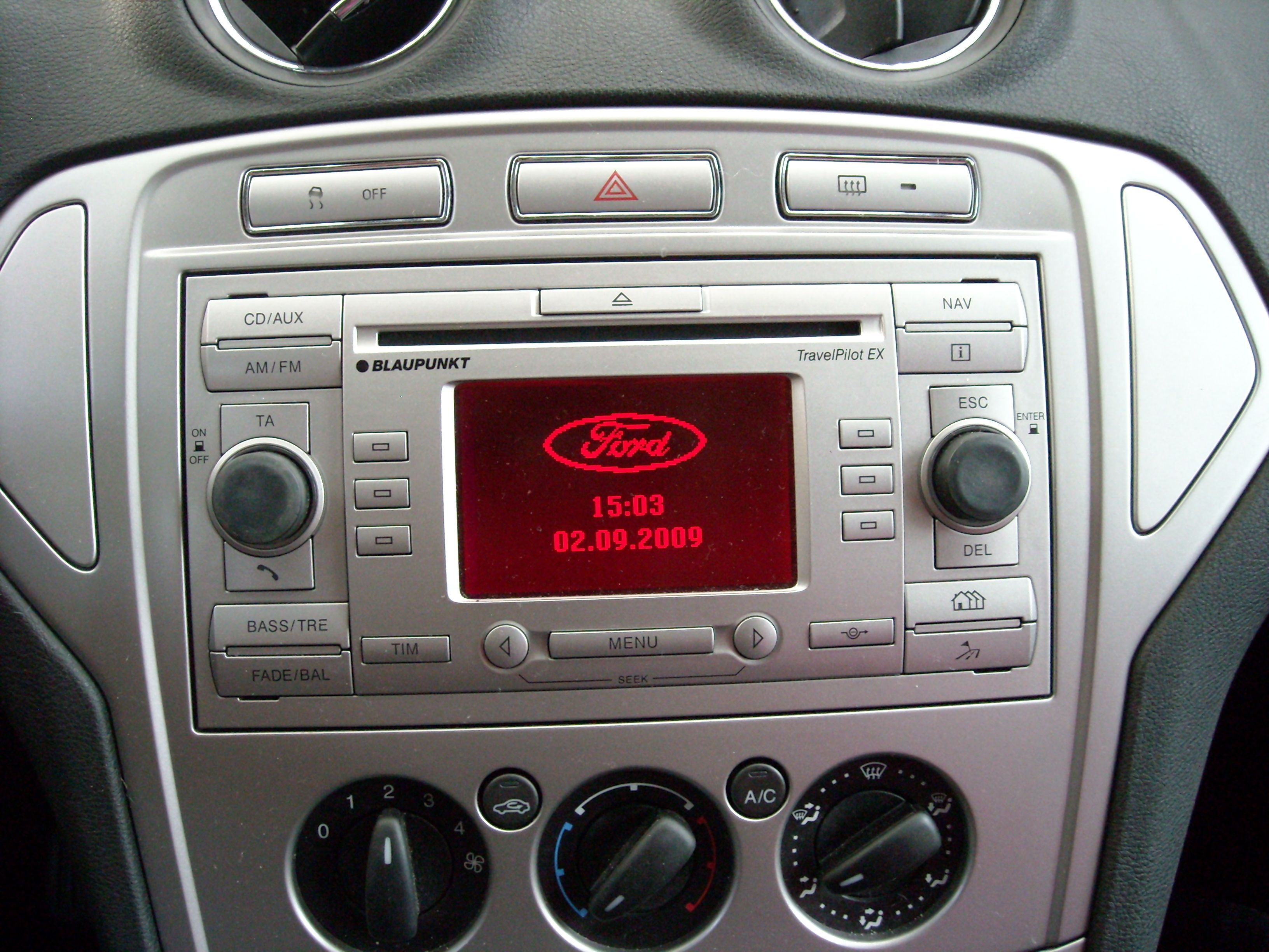 Remove radio ford mondeo 2007 #6