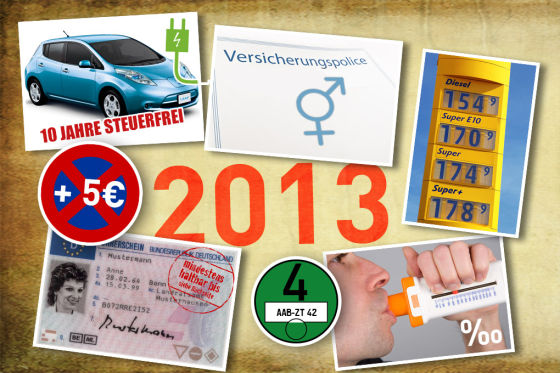 Änderungen 2013 Für Autofahrer | Ratgeber