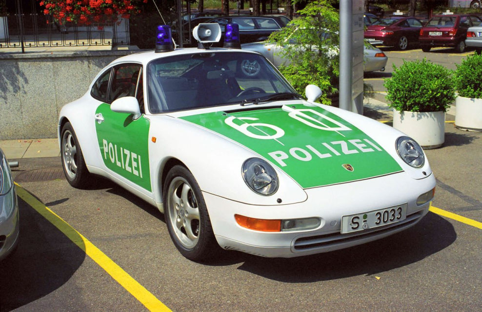 Der 1.000.000 Porsche: Dieser 911 Fuhr Ab 1996 Für Die Polizei : Unsere ...