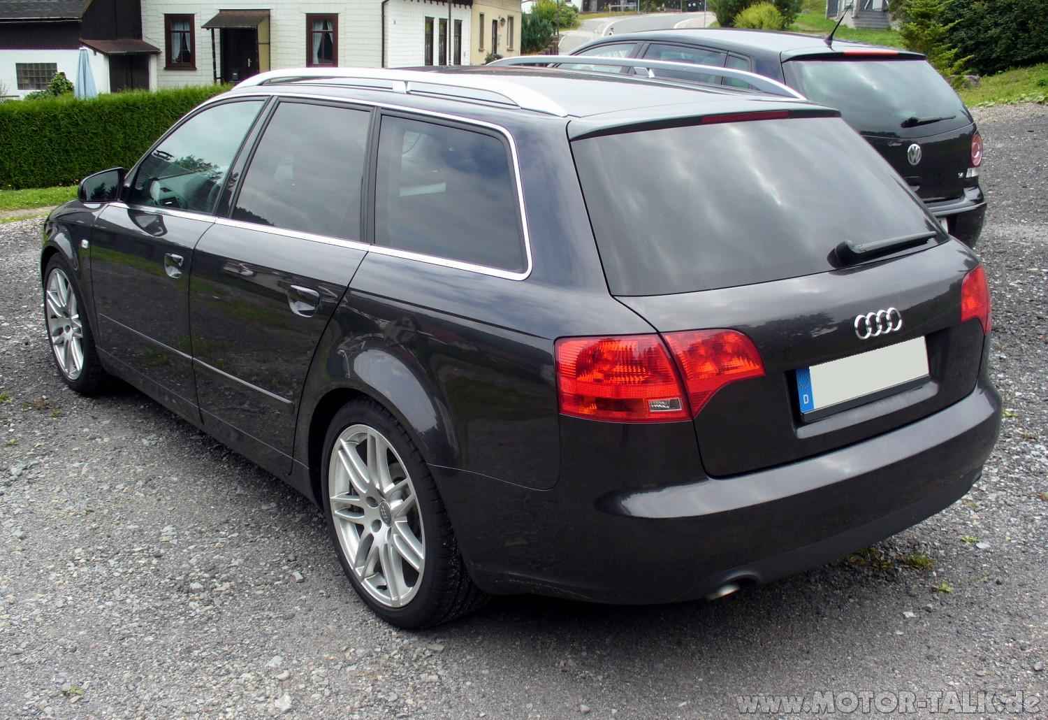 Audi-a4-b7-avant-heck : Abgasanlage / Endrohre Für A4 B7 Avant 2.7 TDI ...