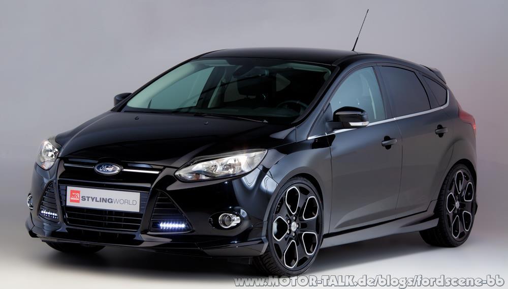 Ford focus black limited edition #2