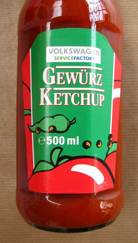 Vw-ketchup02 : Original VW Ketchup : Biete : #203869273