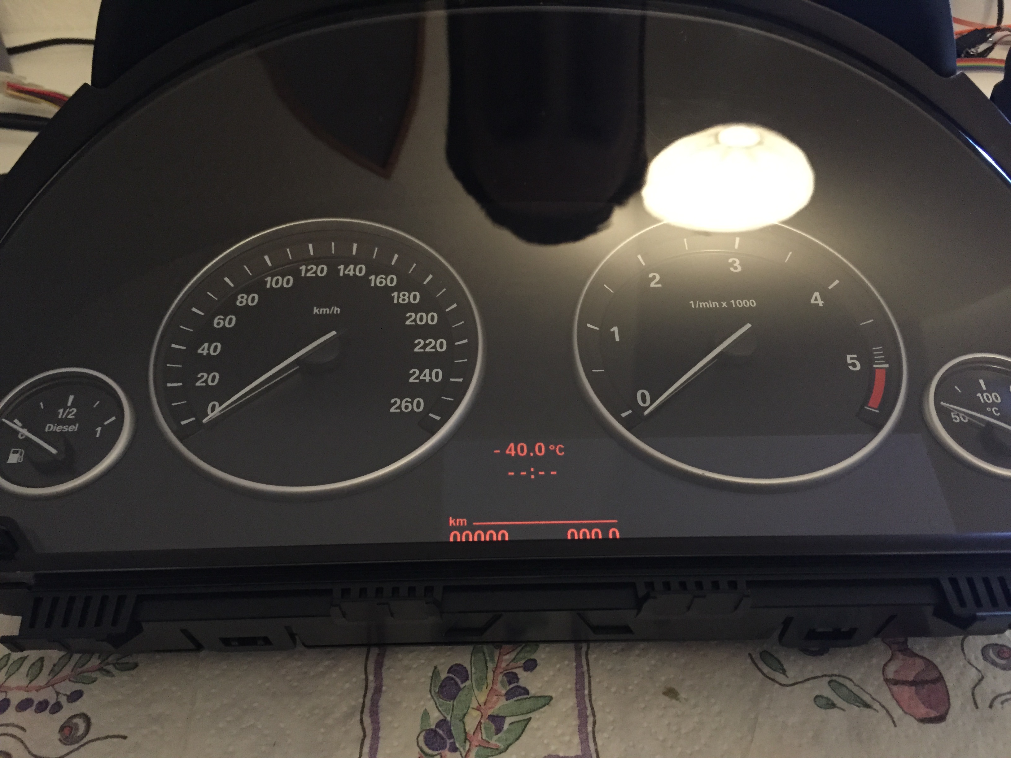 Установка hud bmw f10