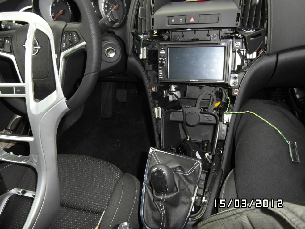 Sam4290 Autoradio Umbau auf Doppel DIN Opel Astra J